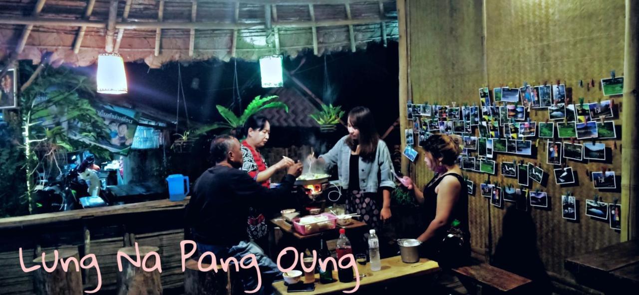 ลุงนะ โฮมสเตย์ ปางอุ๋ง แม่ฮ่องสอน Ban Huai Makhuea Som Eksteriør bilde
