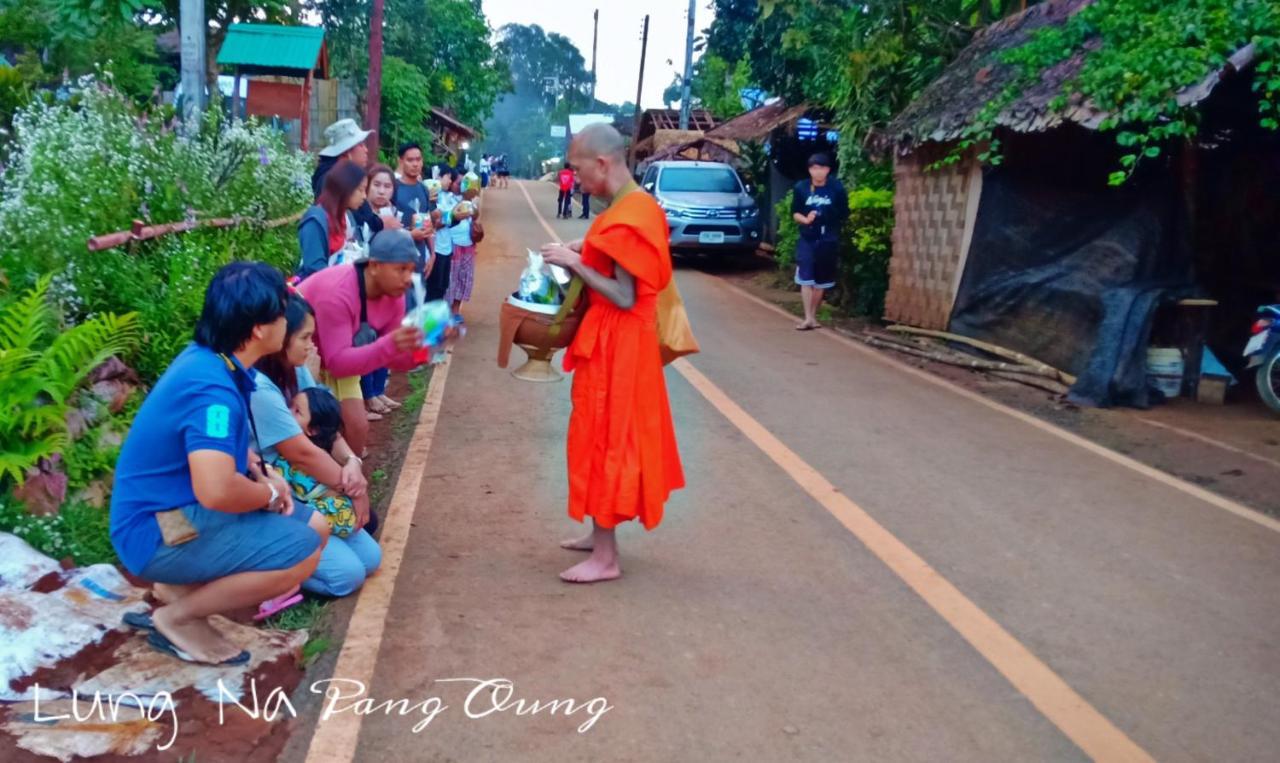 ลุงนะ โฮมสเตย์ ปางอุ๋ง แม่ฮ่องสอน Ban Huai Makhuea Som Eksteriør bilde